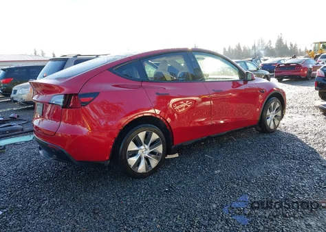 2023 Tesla Model Y Awd/Long Range Dual Motor All-Wheel Drive z USA, uszkodzony, nr VIN 7SAYGDEE1PF838577
